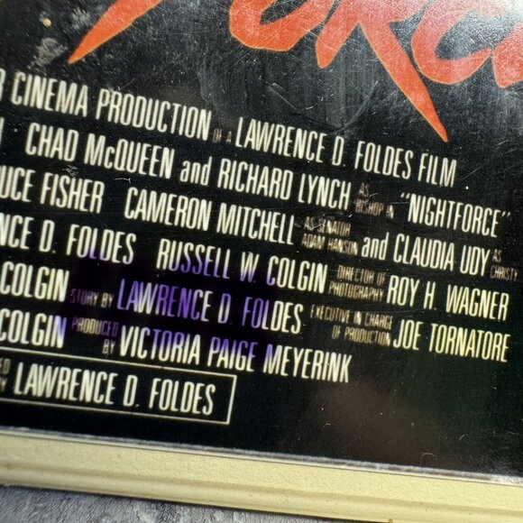 Horror VHS Movie Rental Box Flip Cards (RARE) - Picture 13 of 16